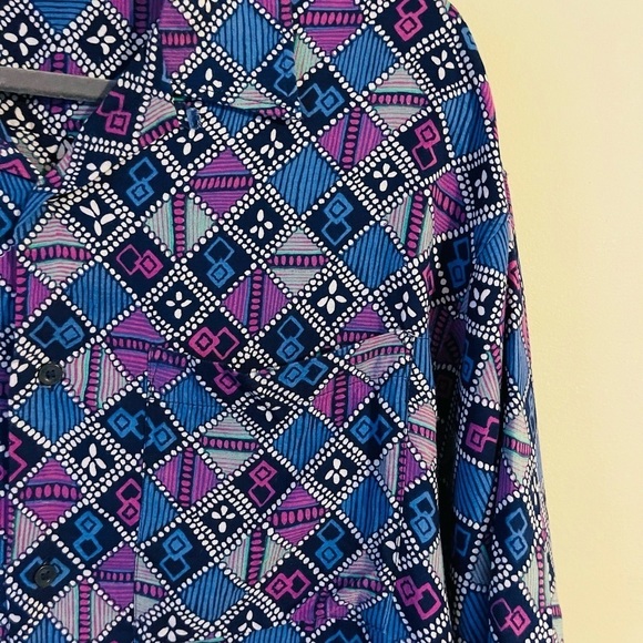 Vintage Nik Nik Retro Funky Short Sleeve Button Down Shirt Fresh Prince - Picture 3 of 8